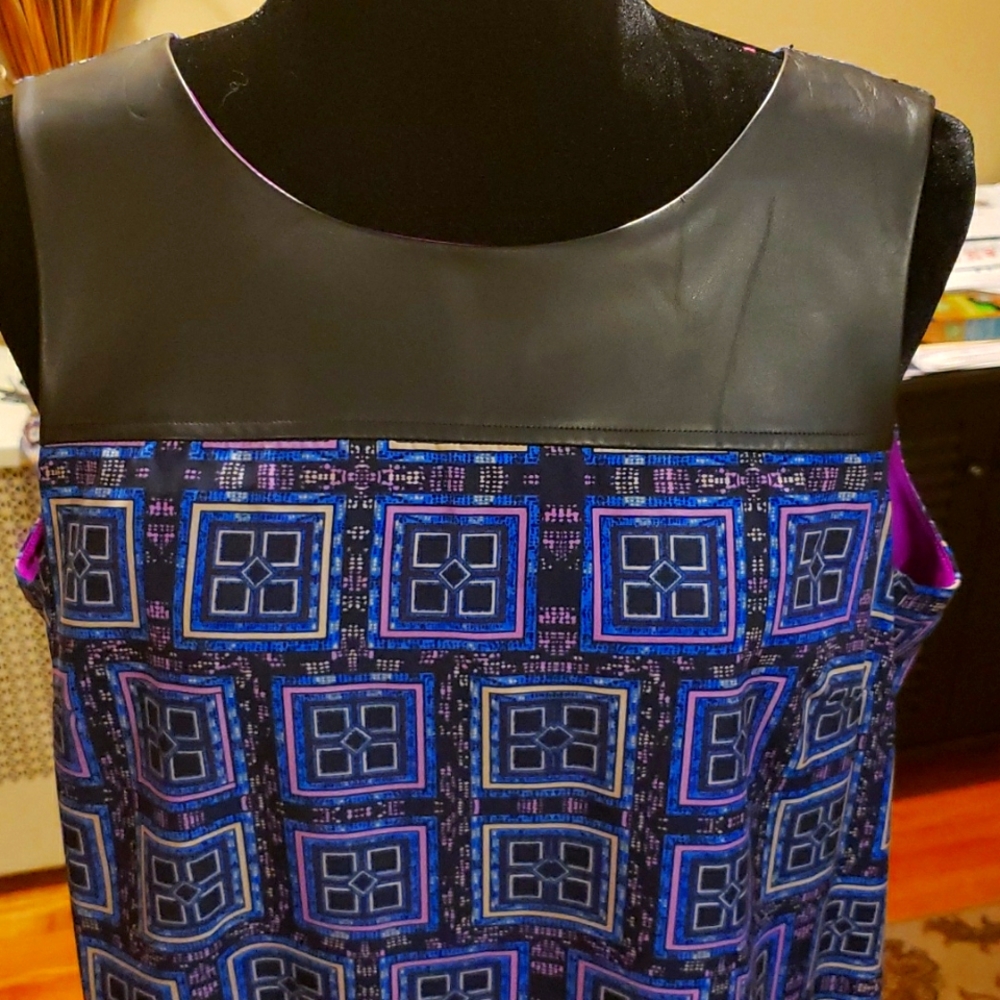 Andrew Marc sleeveless sheath dress